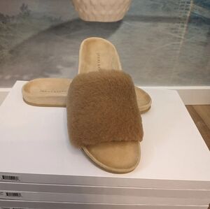 Jenni Kayne Shearling Slides Shoes size 41
